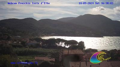 immagine della webcam nei dintorni di Marciana: webcam Procchio