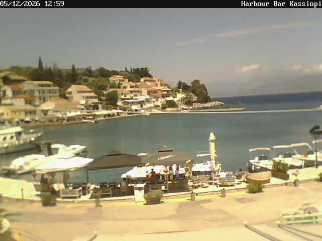 Traffic Cam Kassiopi: Harbour Bar