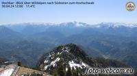 Gemeinde Gostling an der Ybbs: Hochkar - Blick über Wildalpen nach Südosten zum Hochschwab - Di giorno