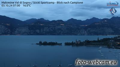 immagine della webcam nei dintorni di Riva del Garda: webcam Malcesine