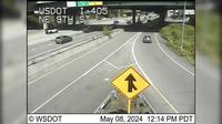 Bellevue: I-405 at MP 13.9: NE 9th St - Day time