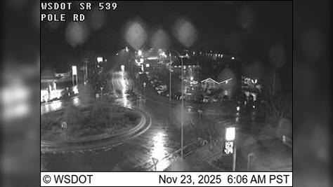 Traffic Cam Bellingham › North: SR 539 at MP 7.5: Pole Rd