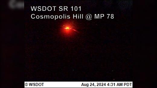 Traffic Cam Cosmopolis › North: US 101 at MP 78.3 - Hill