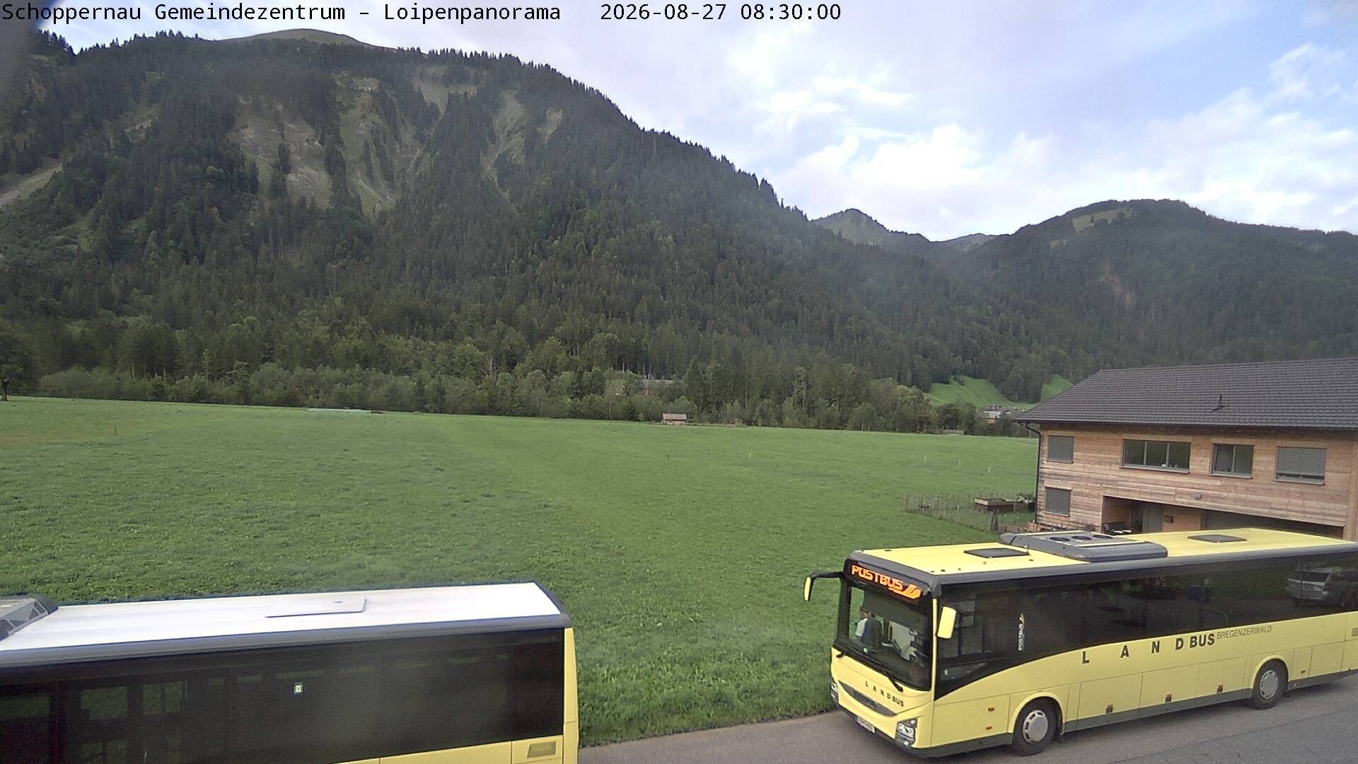 Traffic Cam Gemeinde Schoppernau › South-East: Schoppernau Tourismus