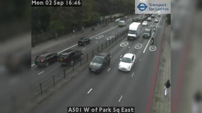 Park Square East Traffic and Landscape