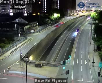 Traffic Cam Heathfield and Waldron: Bow Rd Flyover