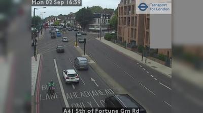 Fortune Green Road Traffic, London