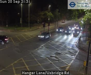 Traffic Cam London Borough of Ealing: Hanger Lane/Uxbridge Rd