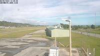 Last daylight view from Greymouth: Greymouth Airport