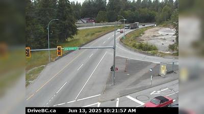 Surrey › West: Hwy 10 at King George Blvd, looking west on Hwy