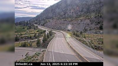 West Kelowna Traffic Westbound