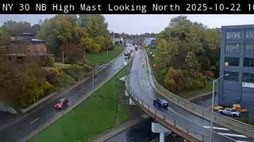 Traffic Cam South Amsterdam › North: Route 30 High Mast #1 (Amsterdam)