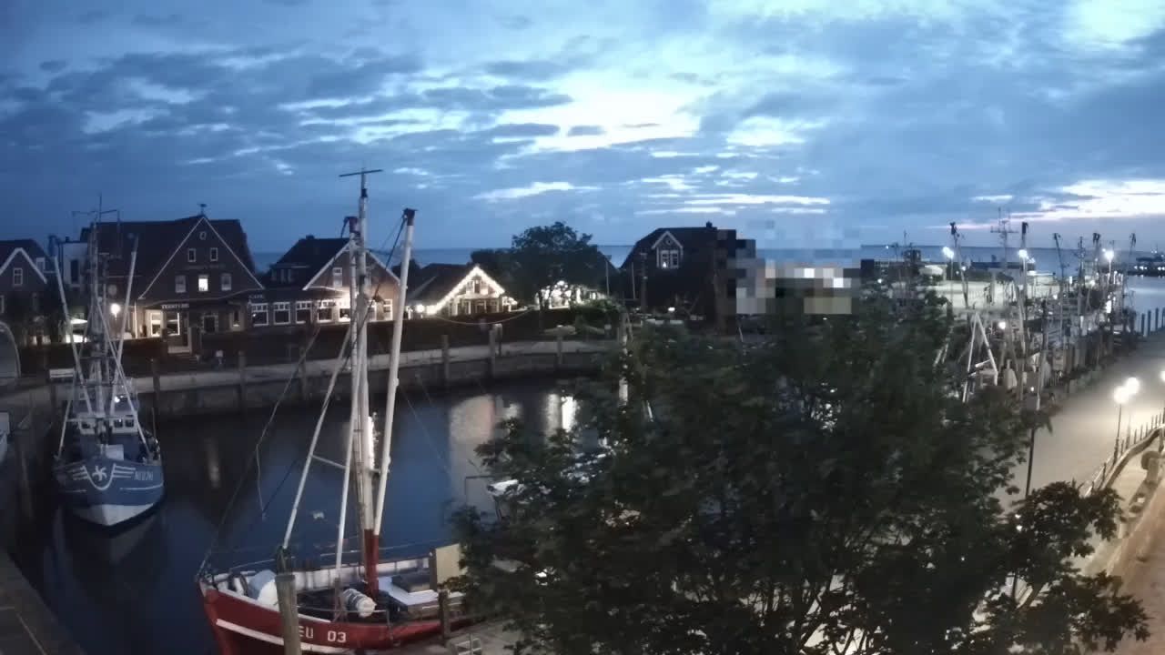 Wirrenburg: Livespotting - Live-Streaming im Fischereihafen Neuharlingersiel