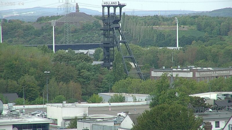 Traffic Cam Gelsenkirchen-Sud › North-West: Ehem. Zeche Holland, Schacht 4 - Bochum Wattenscheid