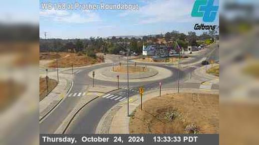 Traffic Cam Prather › West: FRE-168-AT - ROUNDABOUT