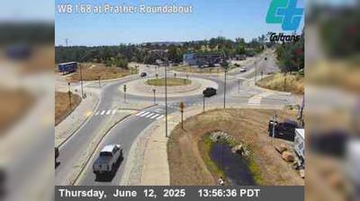 Westbound Traffic at Prather: FRE-168