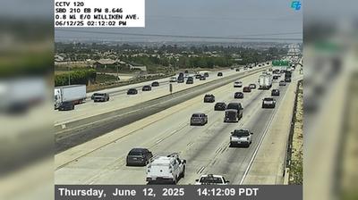 Traffic at Rancho Cucamonga