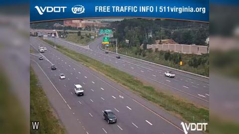 Traffic Cam Haymarket: I-66 - MM 40.8 - EB - East of US-15 Exit