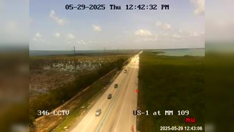 Traffic Cam Jewfish: US-1 at Mile Marker 109