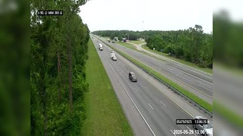 Traffic Cam St. Johns County: I-95 @ MM 301.6