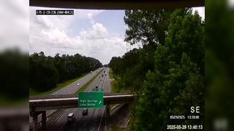 Traffic Cam Traxler: I-75 @ MM 404.3 - SR-236