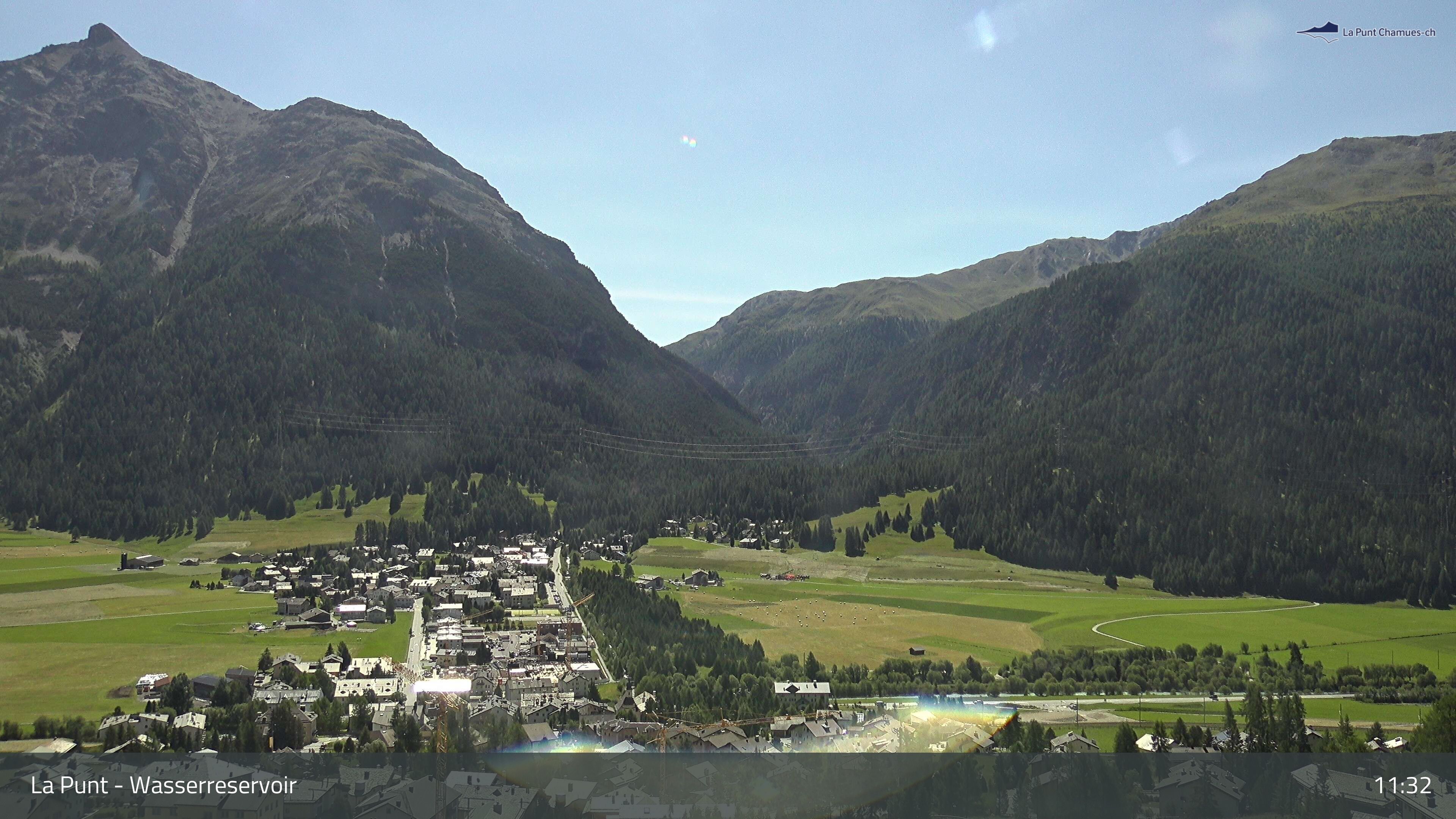 La Punt Chamues-ch: La Punt: Wasserreservoir