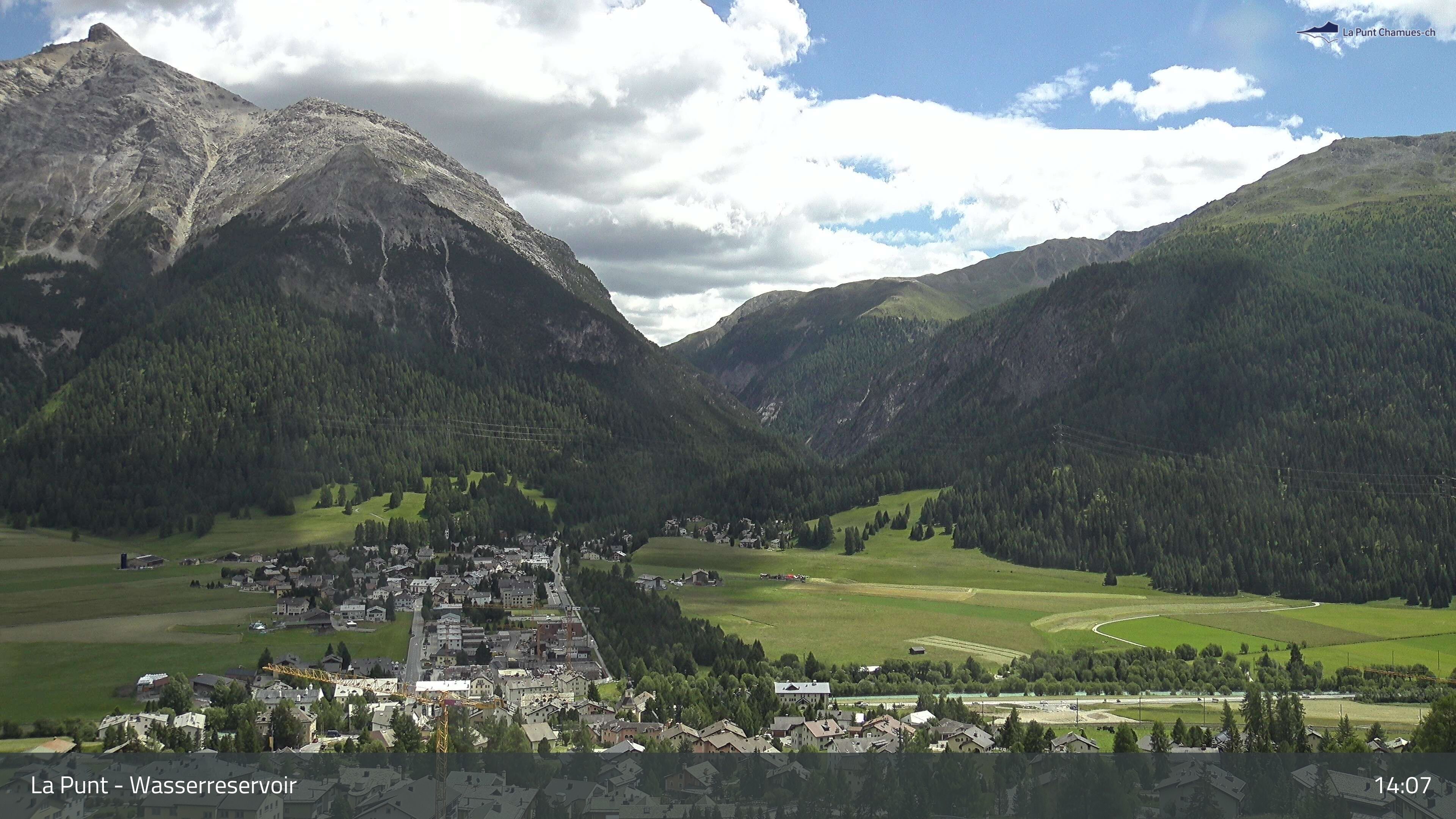 La Punt Chamues-ch: La Punt: Wasserreservoir