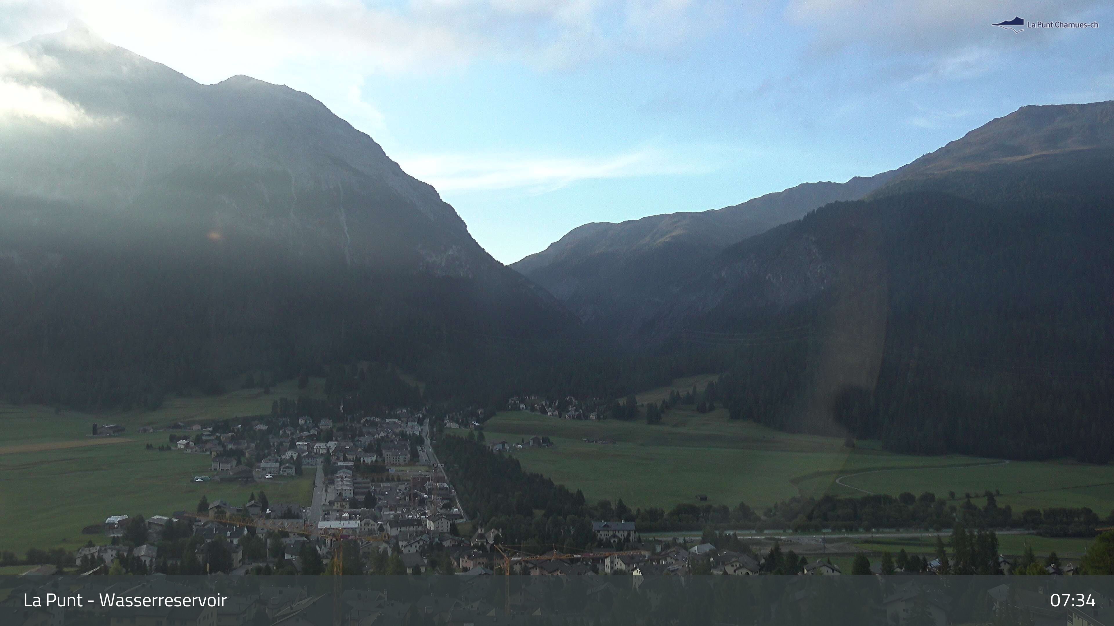 La Punt Chamues-ch: La Punt: Wasserreservoir