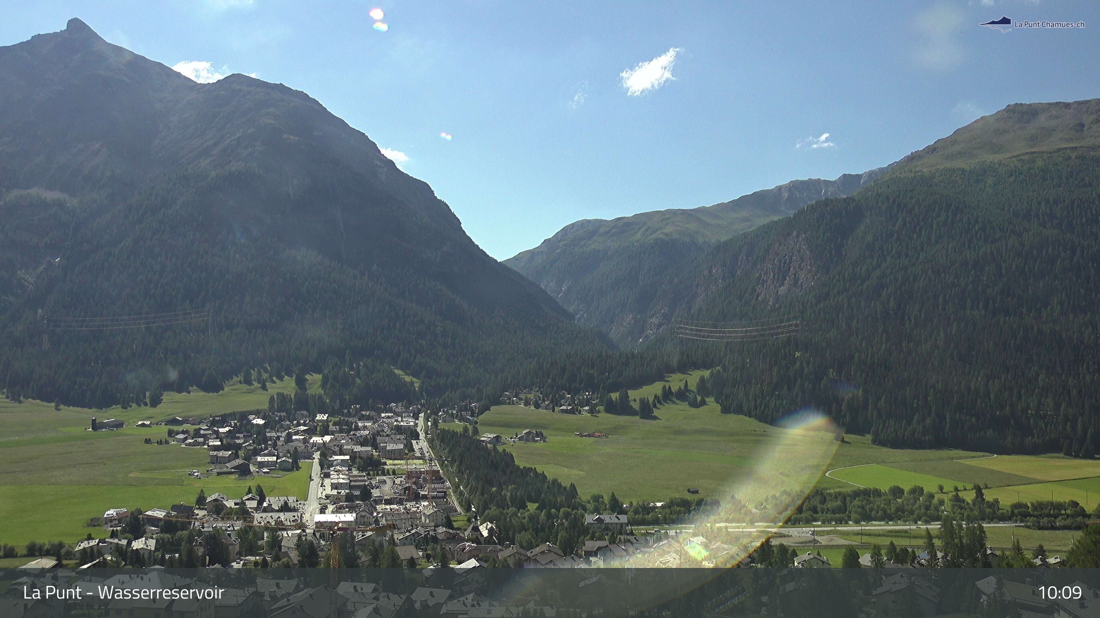 La Punt Chamues-ch: La Punt: Wasserreservoir