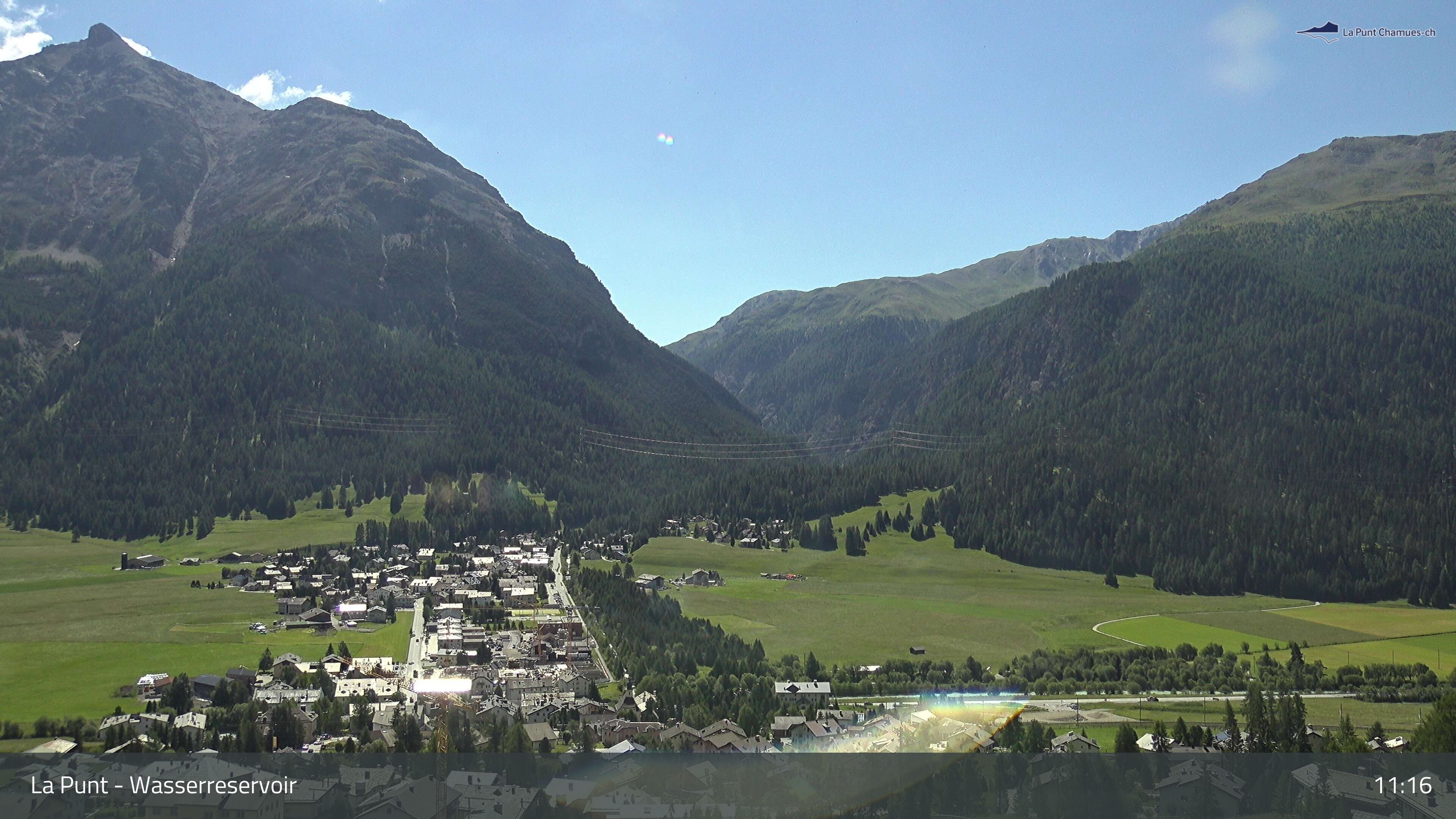 La Punt Chamues-ch: La Punt: Wasserreservoir