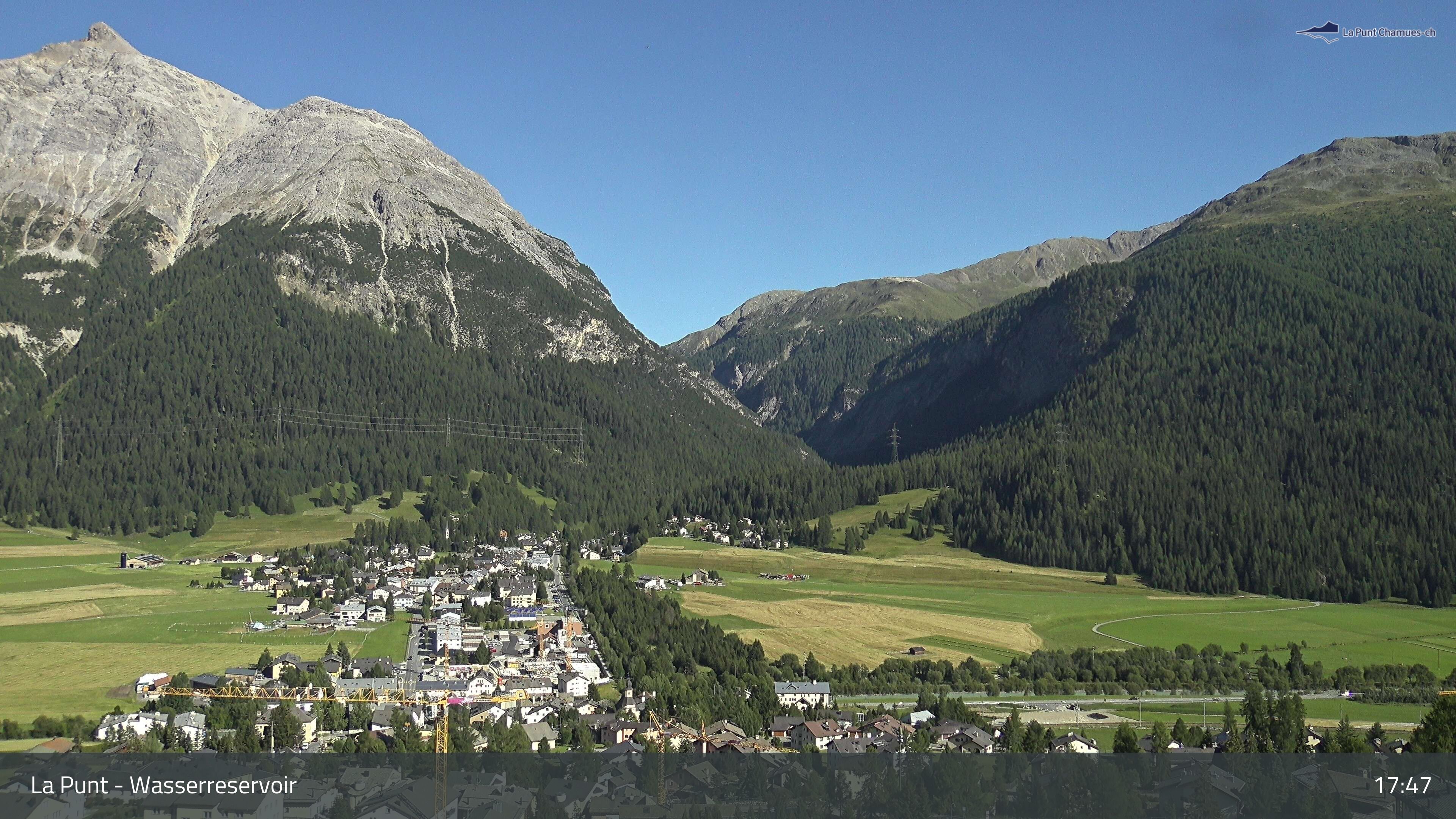 La Punt Chamues-ch: La Punt: Wasserreservoir