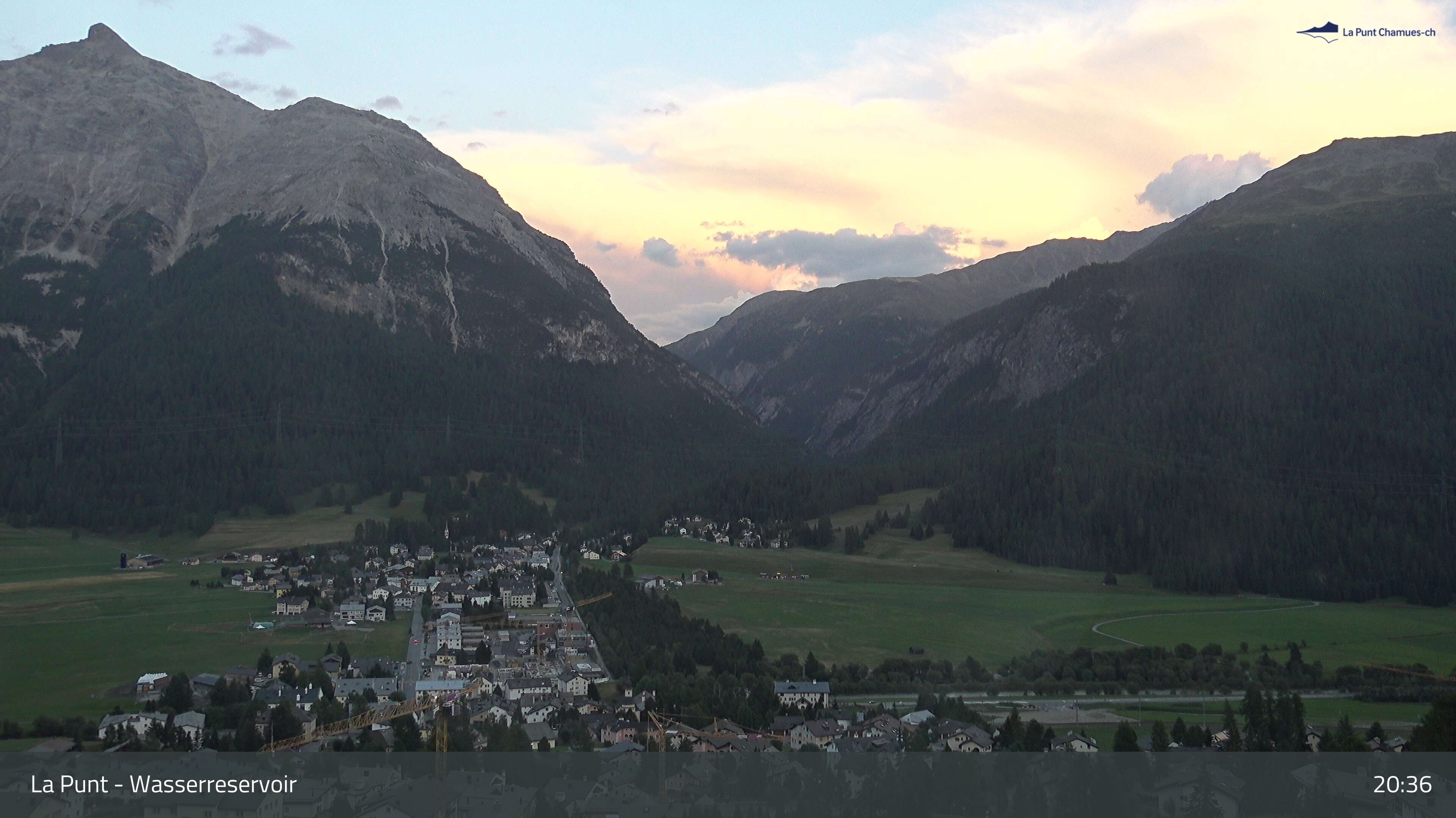 La Punt Chamues-ch: La Punt: Wasserreservoir