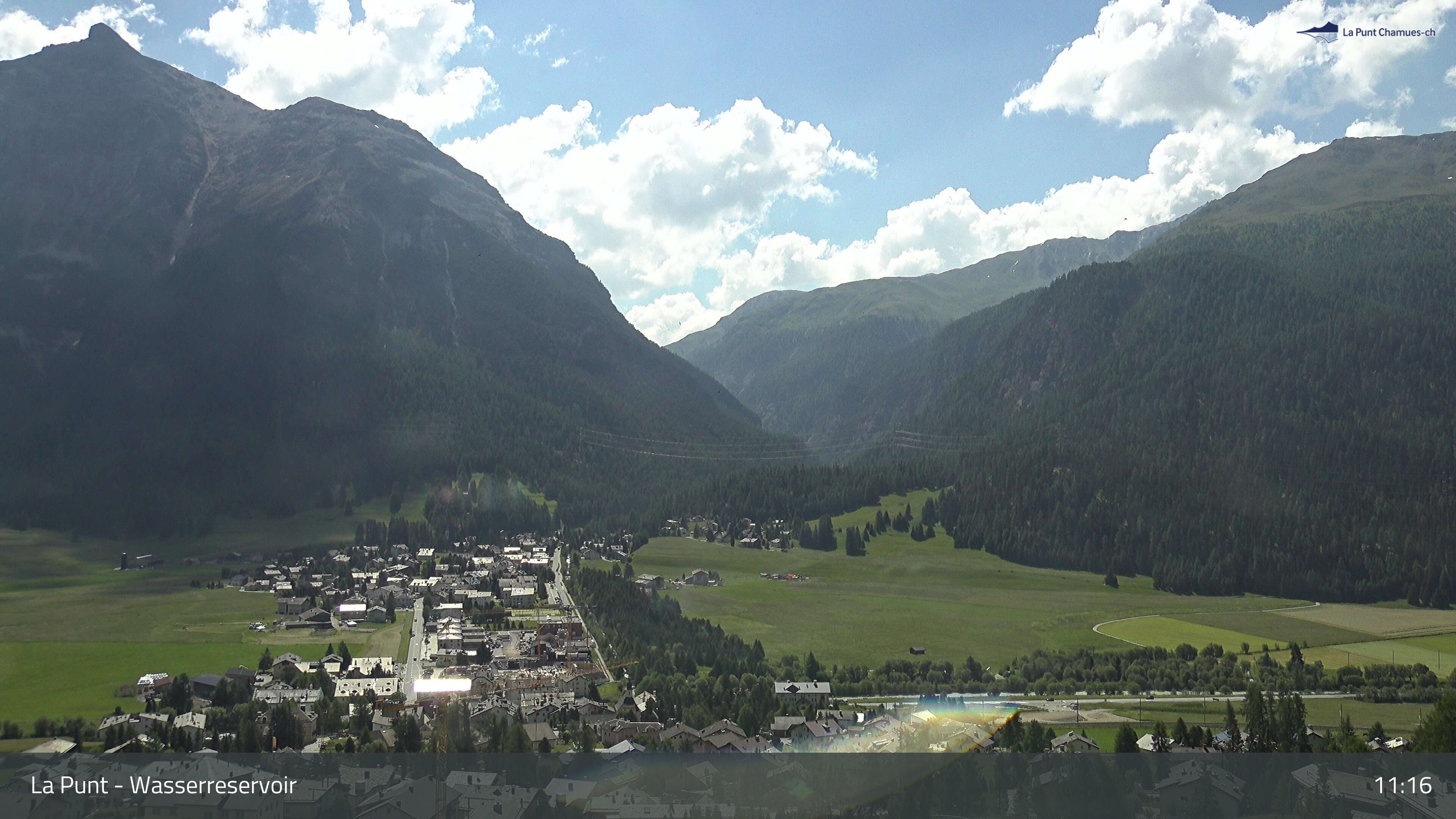La Punt Chamues-ch: La Punt: Wasserreservoir