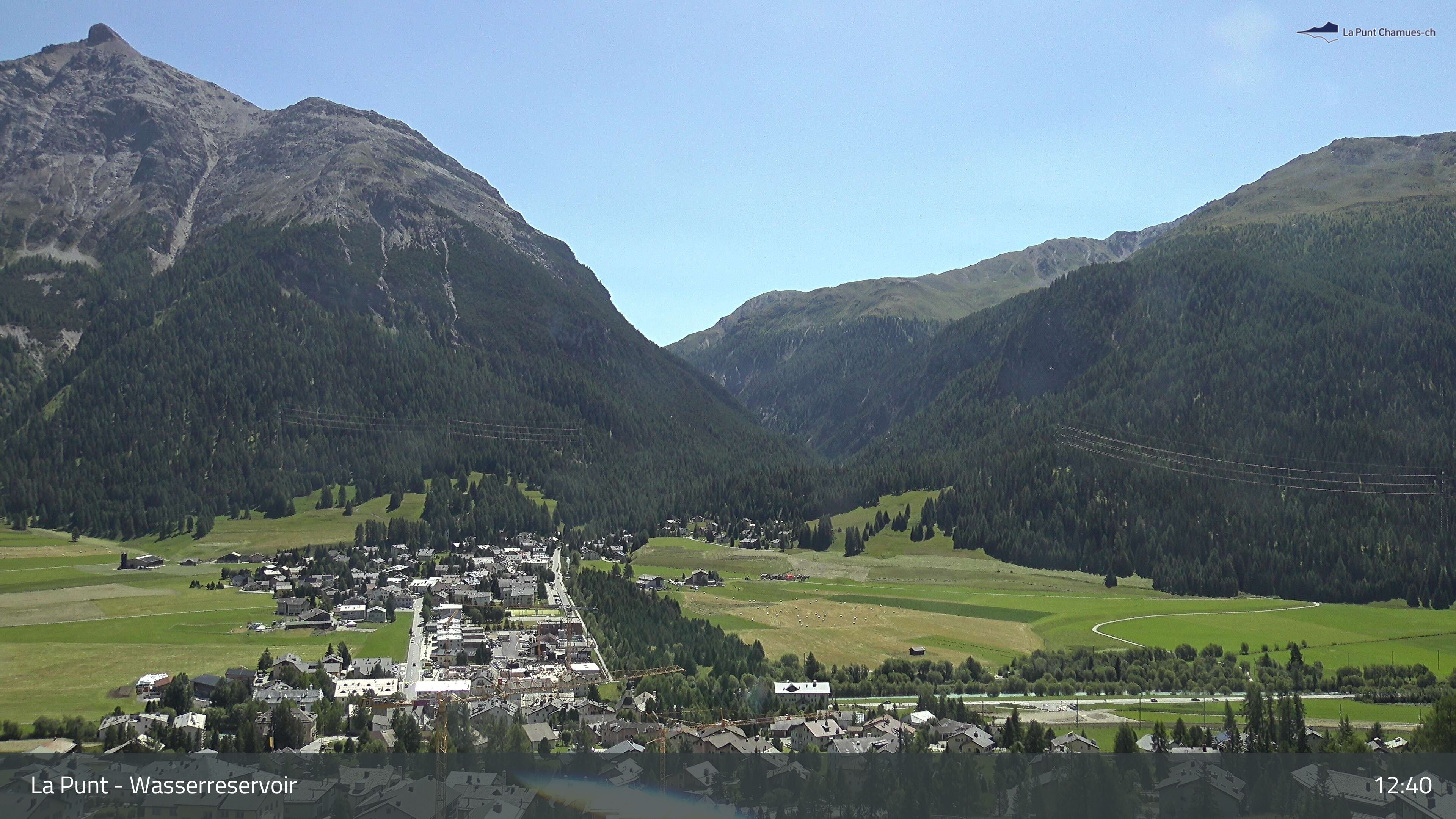 La Punt Chamues-ch: La Punt: Wasserreservoir