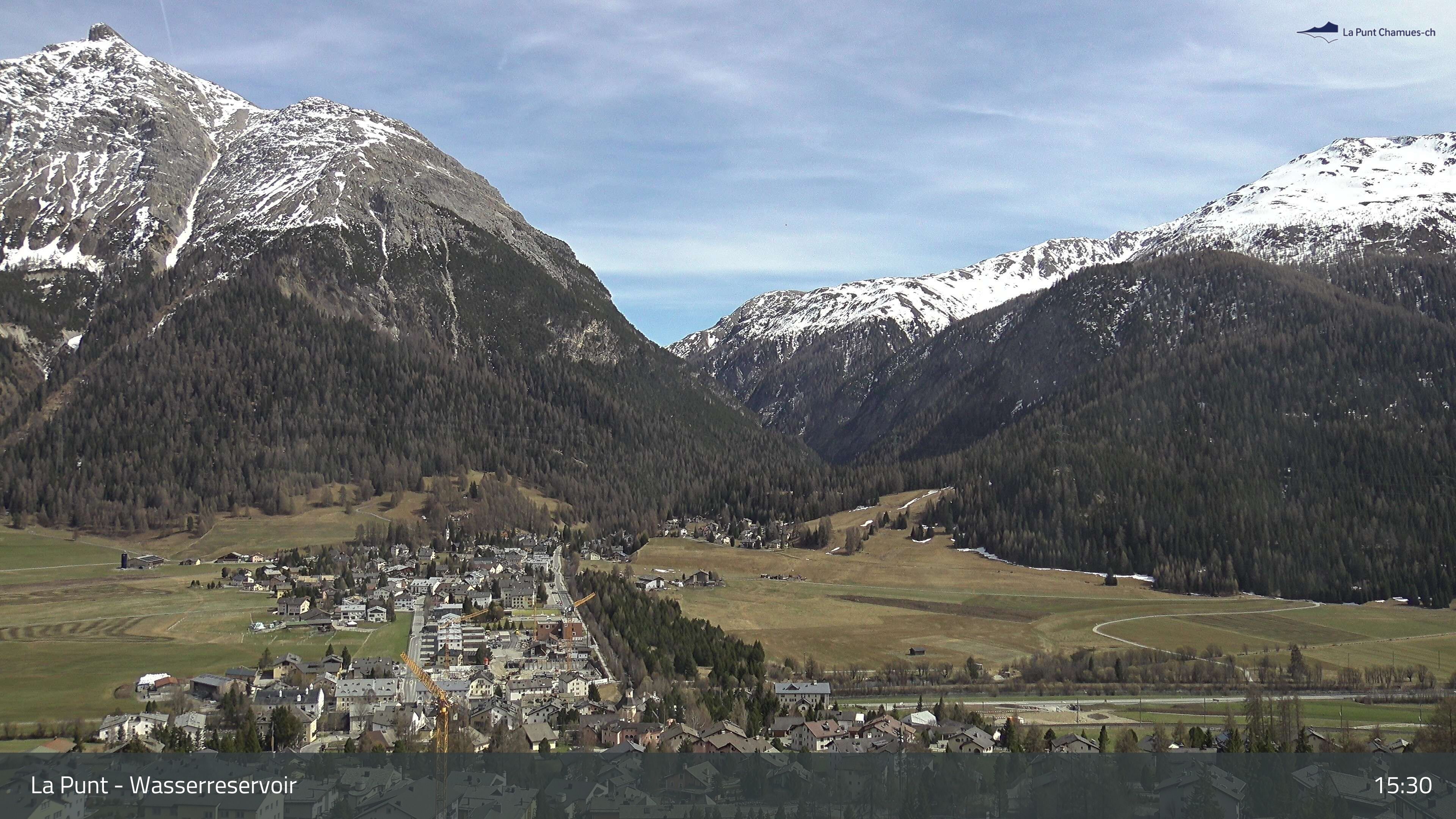 La Punt Chamues-ch: La Punt: Wasserreservoir