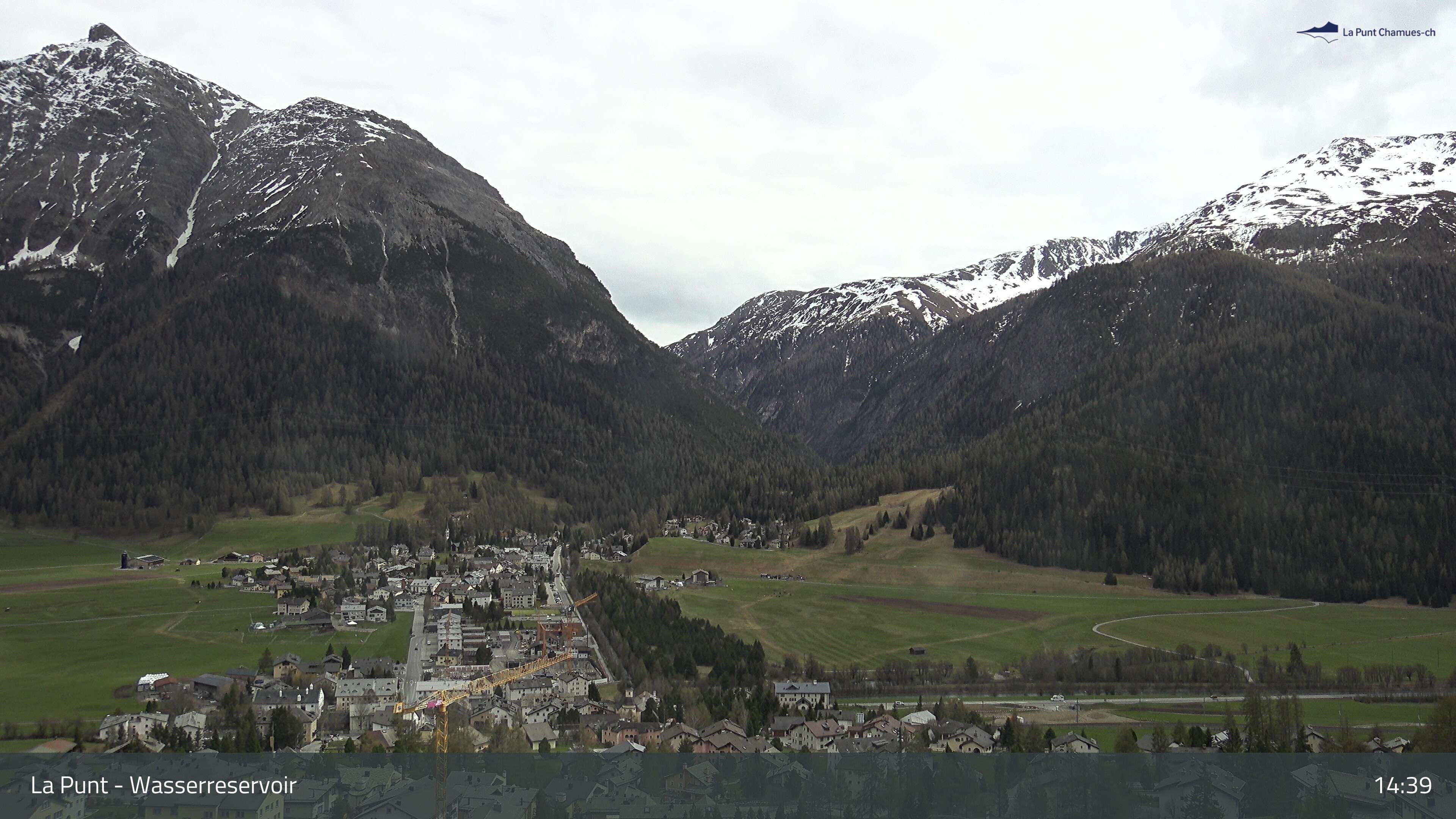 La Punt Chamues-ch: La Punt: Wasserreservoir