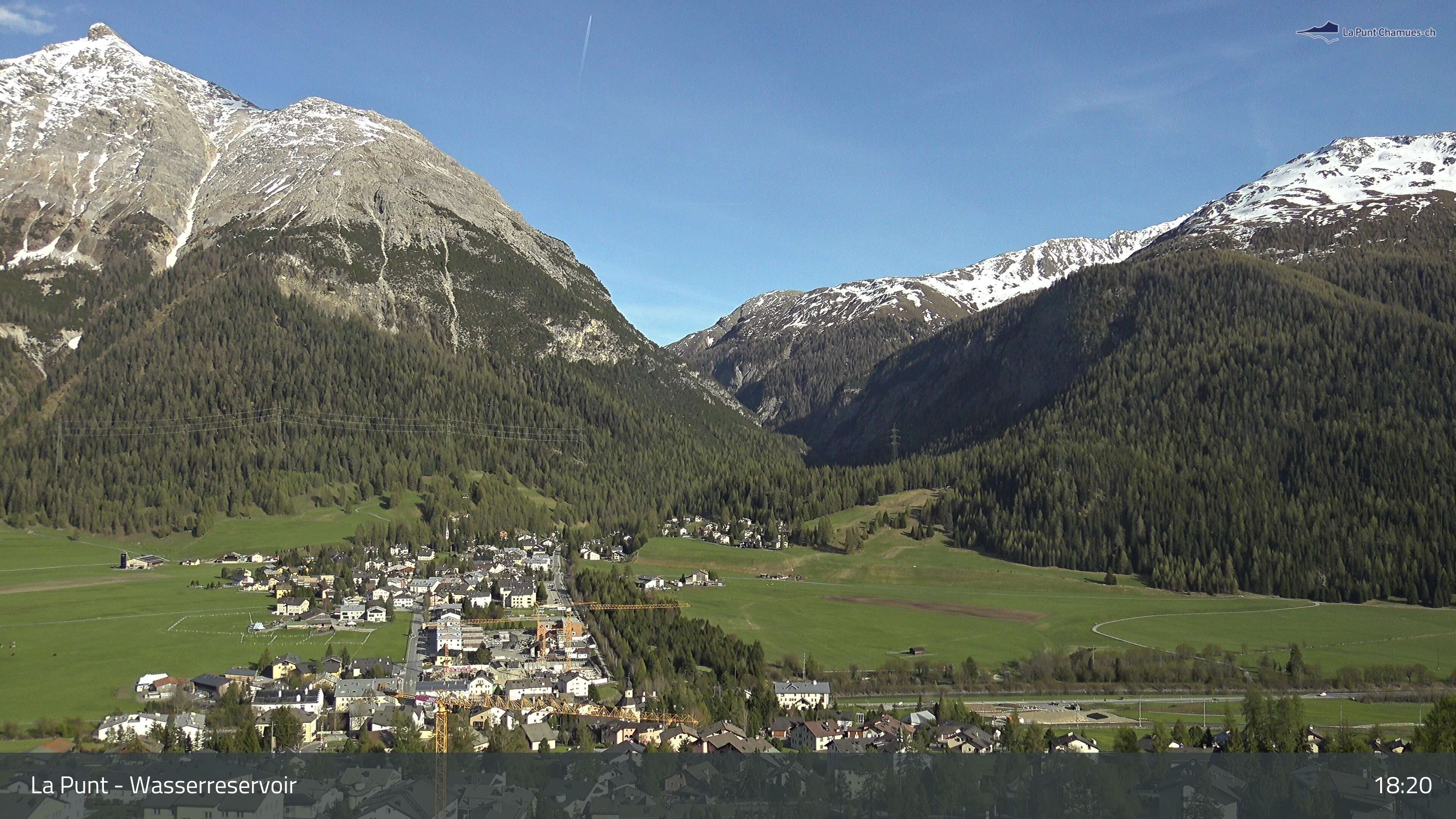 La Punt Chamues-ch: La Punt: Wasserreservoir