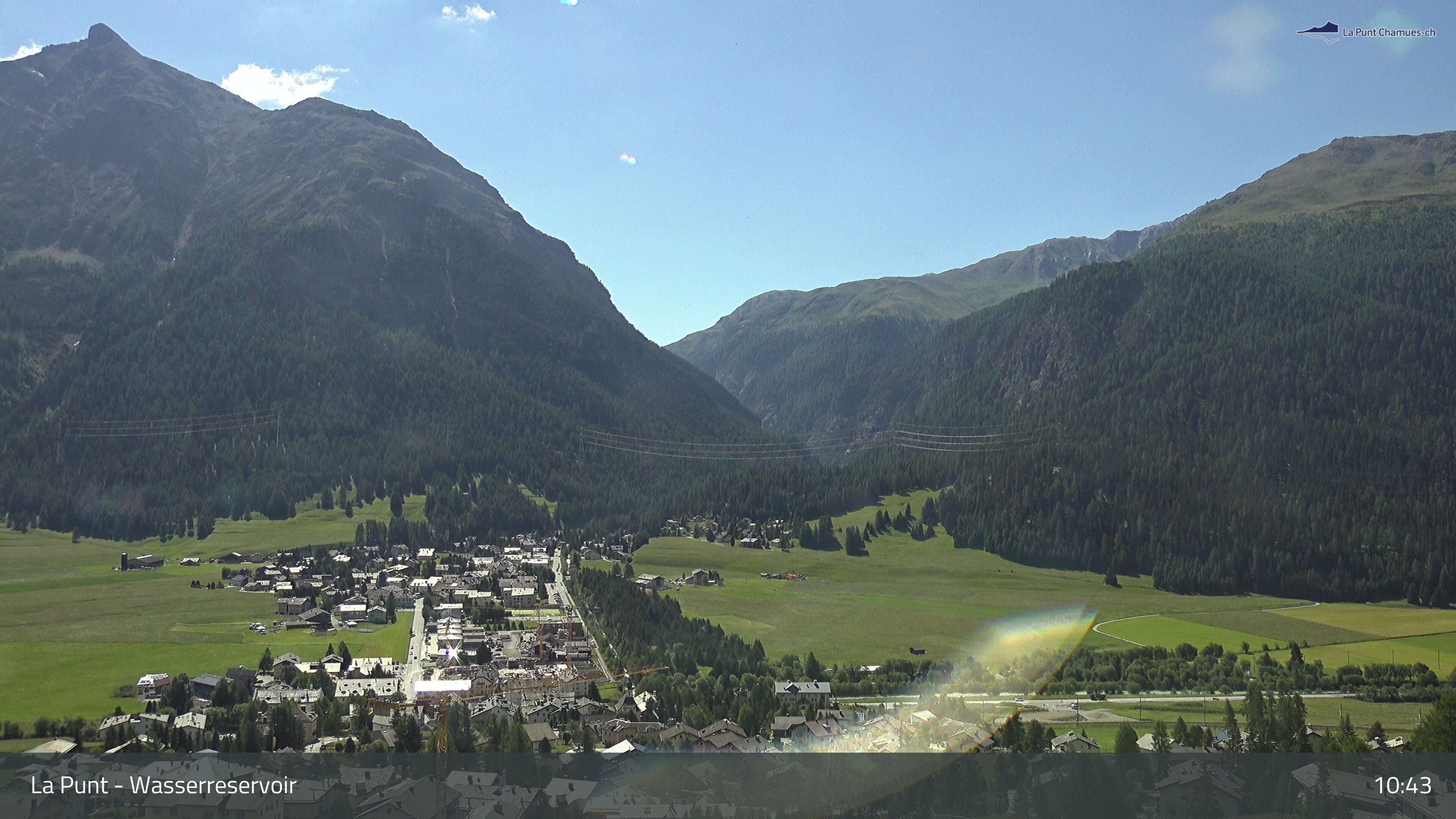 La Punt Chamues-ch: La Punt: Wasserreservoir