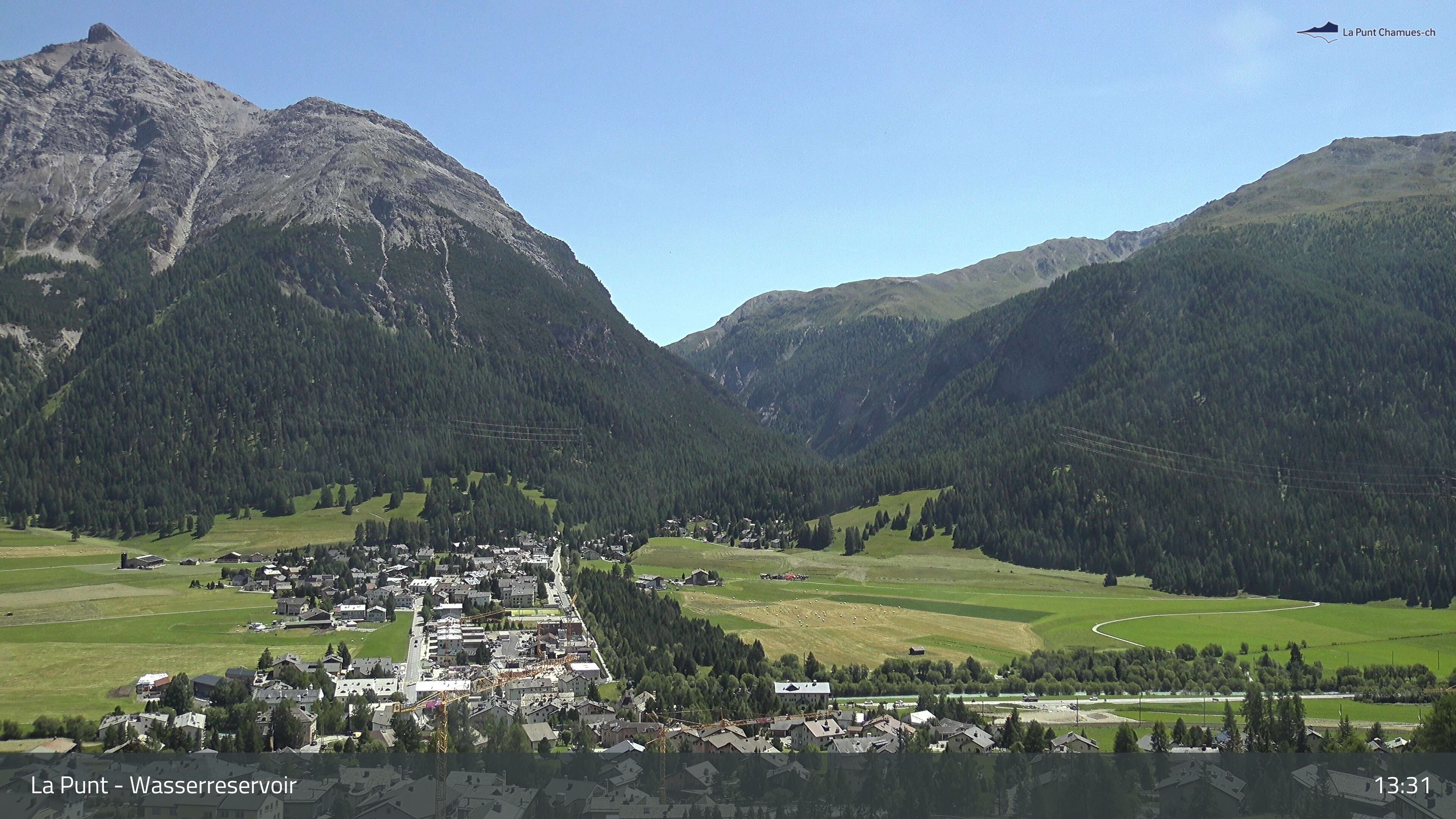 La Punt Chamues-ch: La Punt: Wasserreservoir