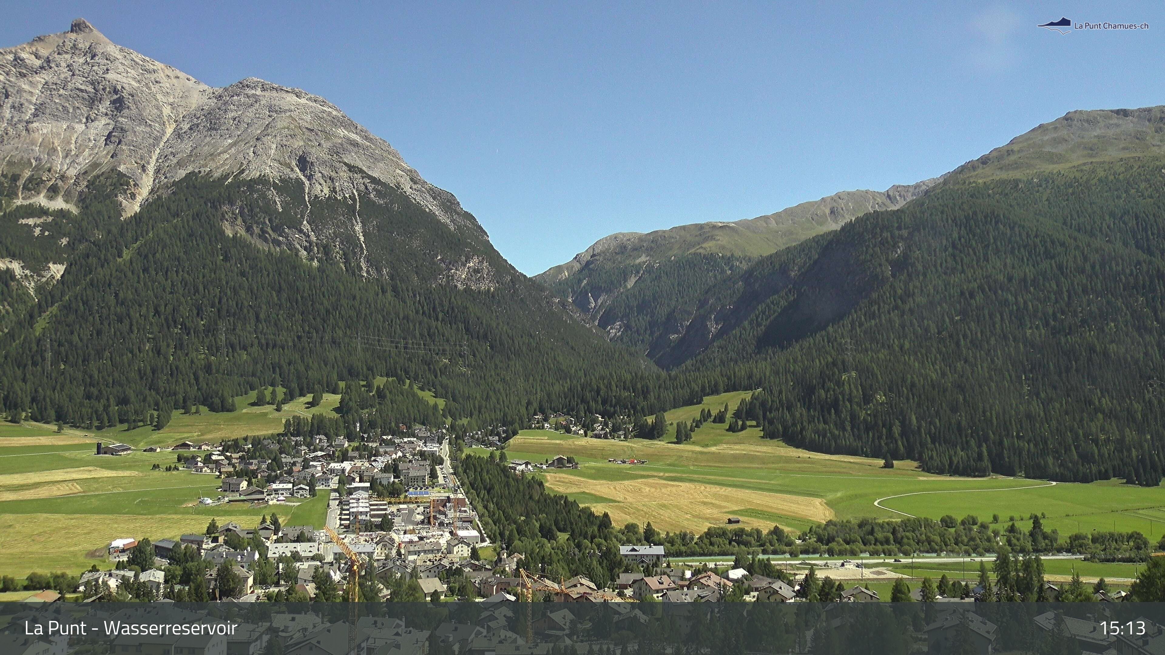 La Punt Chamues-ch: La Punt: Wasserreservoir