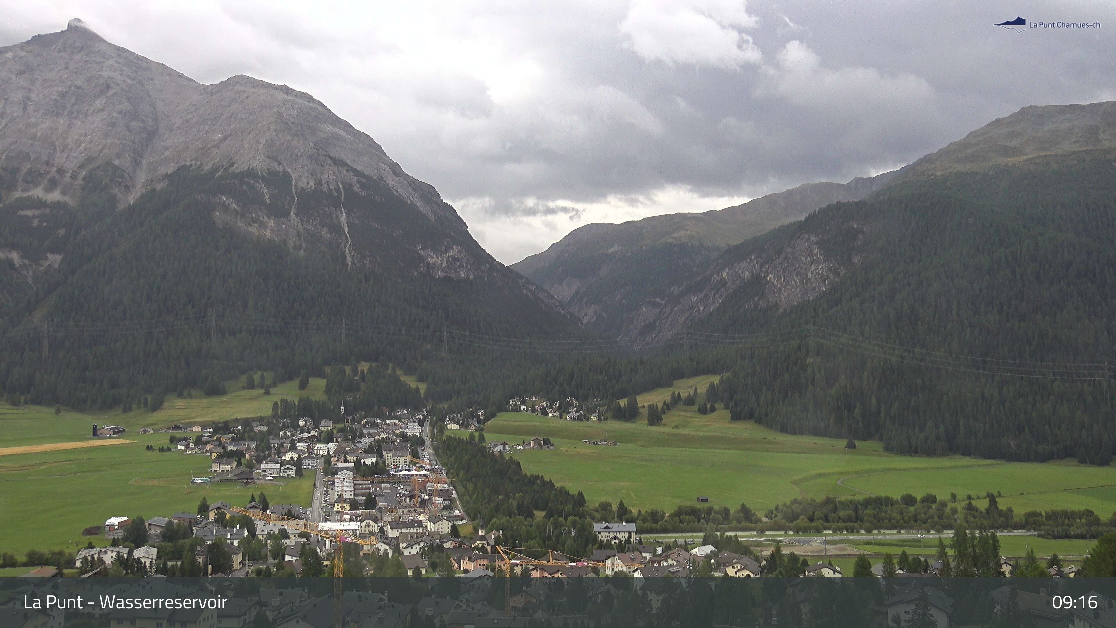 La Punt Chamues-ch: La Punt: Wasserreservoir