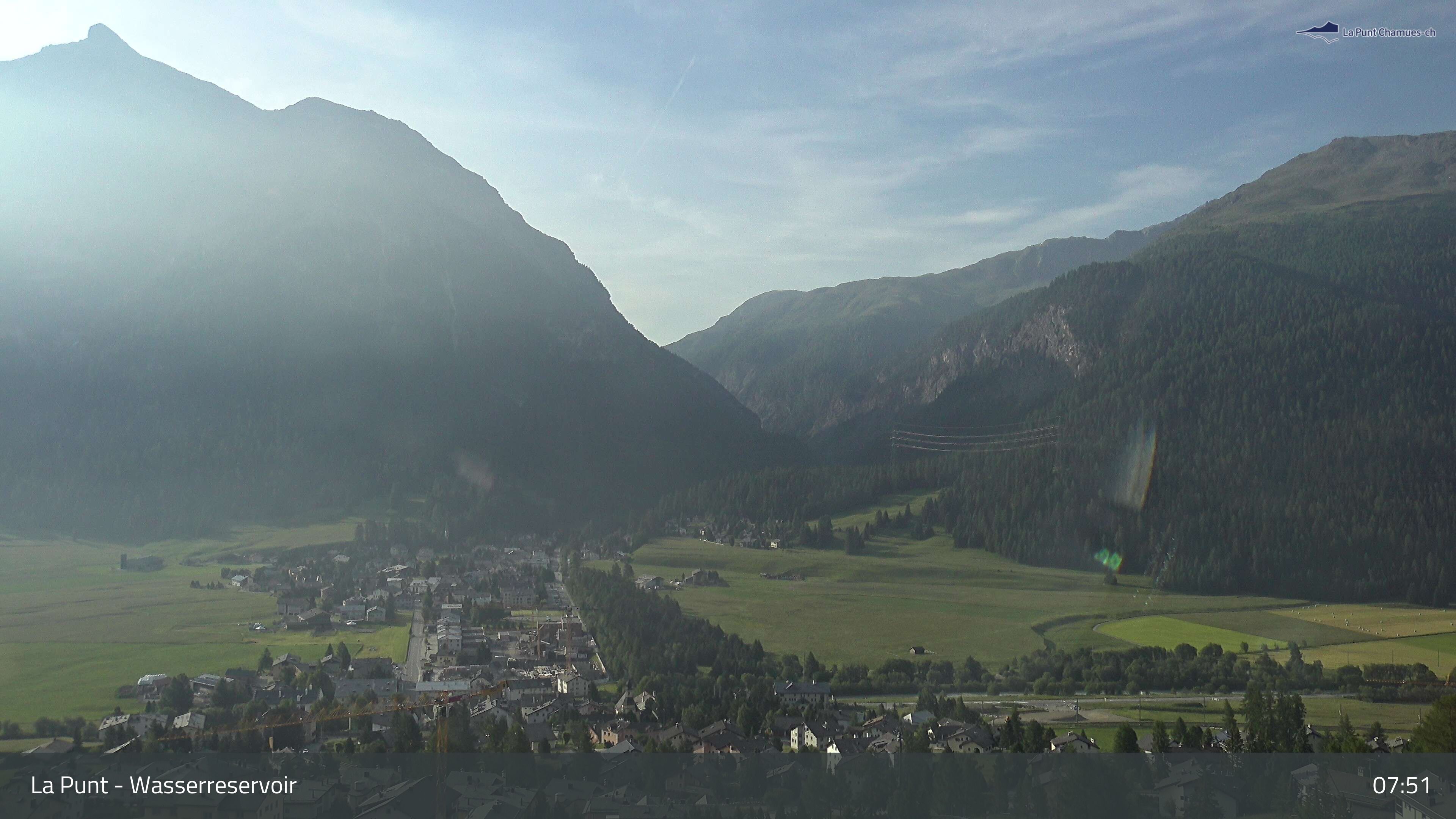 La Punt Chamues-ch: La Punt: Wasserreservoir