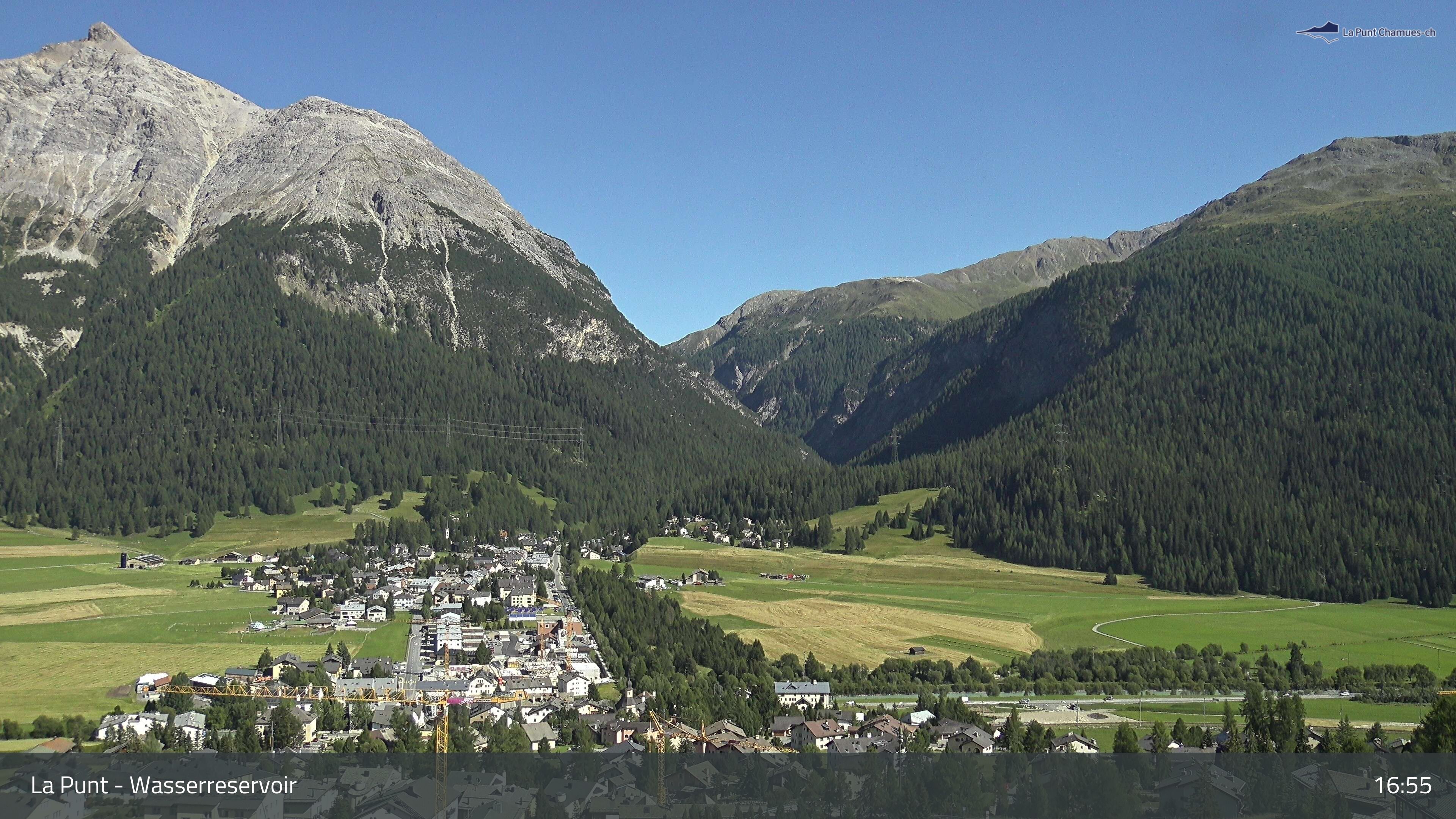 La Punt Chamues-ch: La Punt: Wasserreservoir