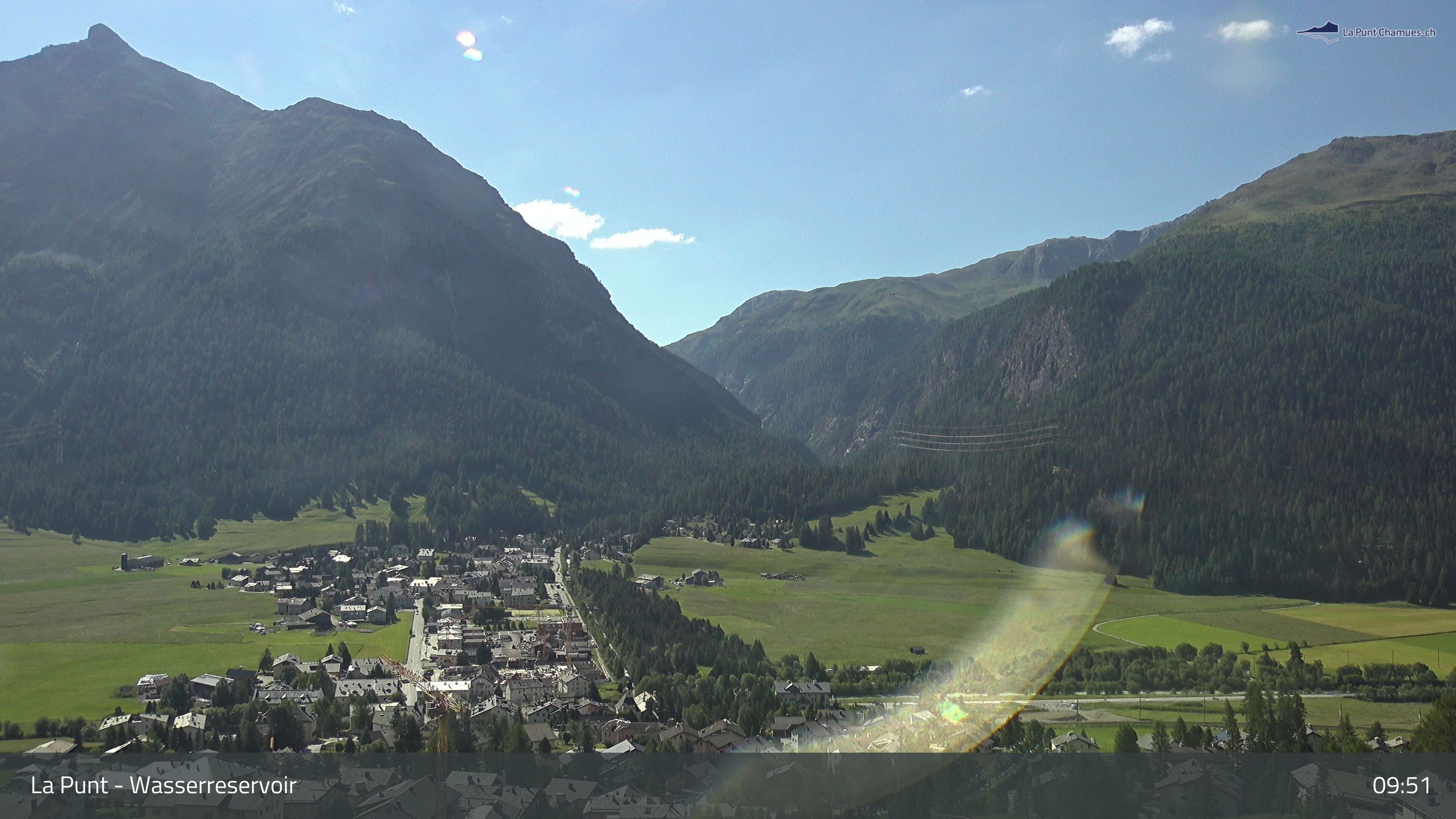 La Punt Chamues-ch: La Punt: Wasserreservoir