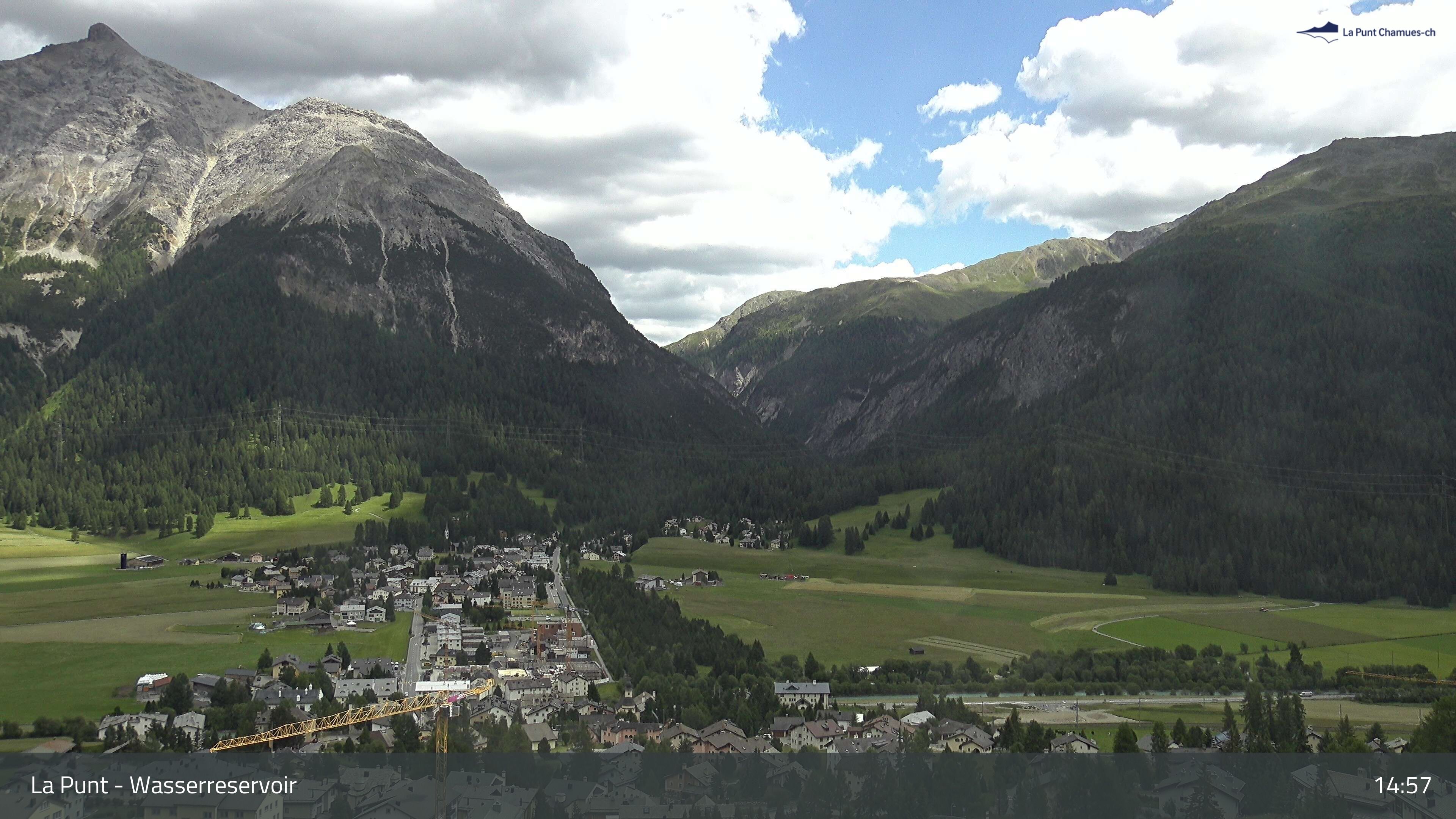 La Punt Chamues-ch: La Punt: Wasserreservoir
