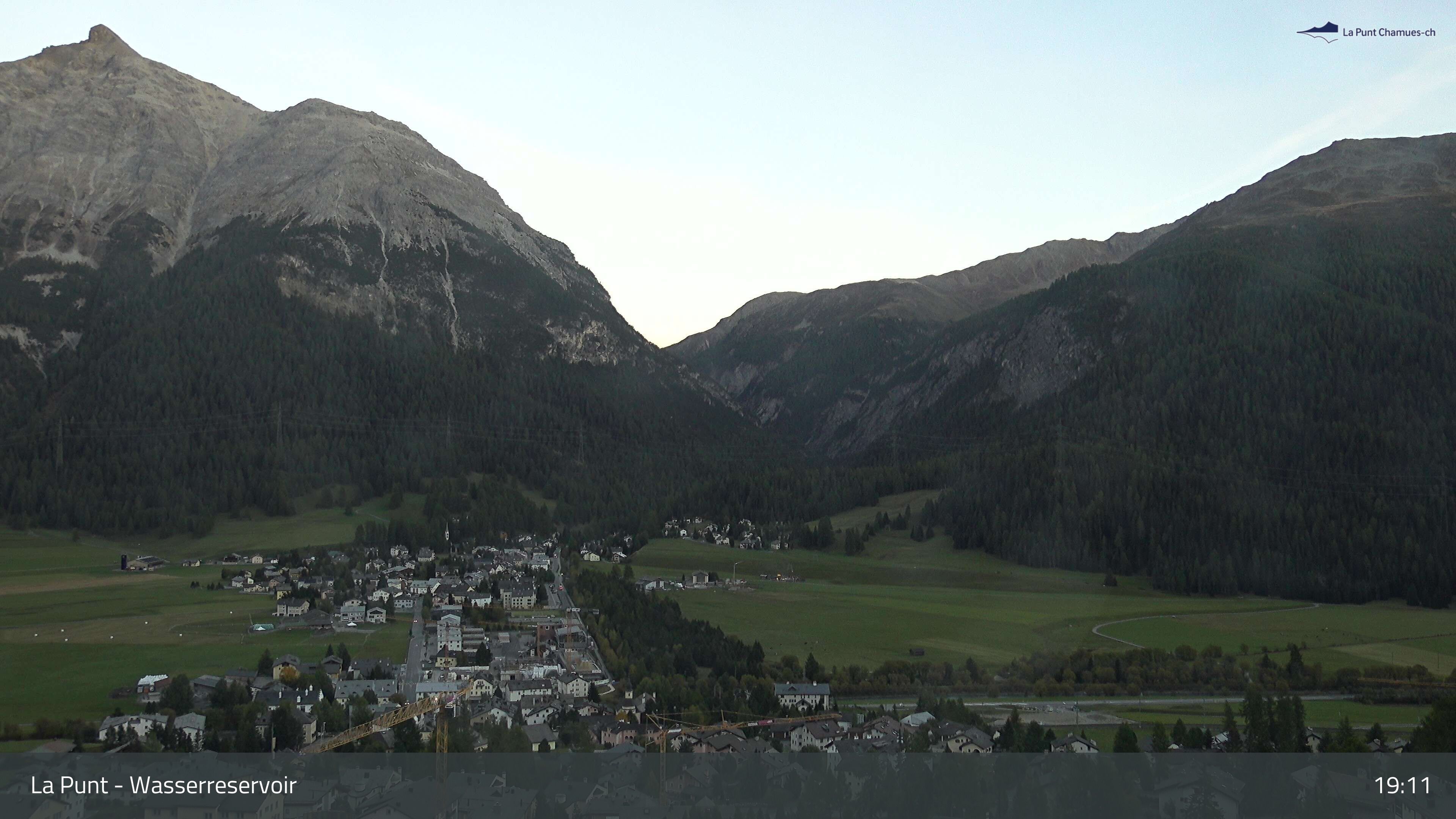 La Punt Chamues-ch: La Punt: Wasserreservoir