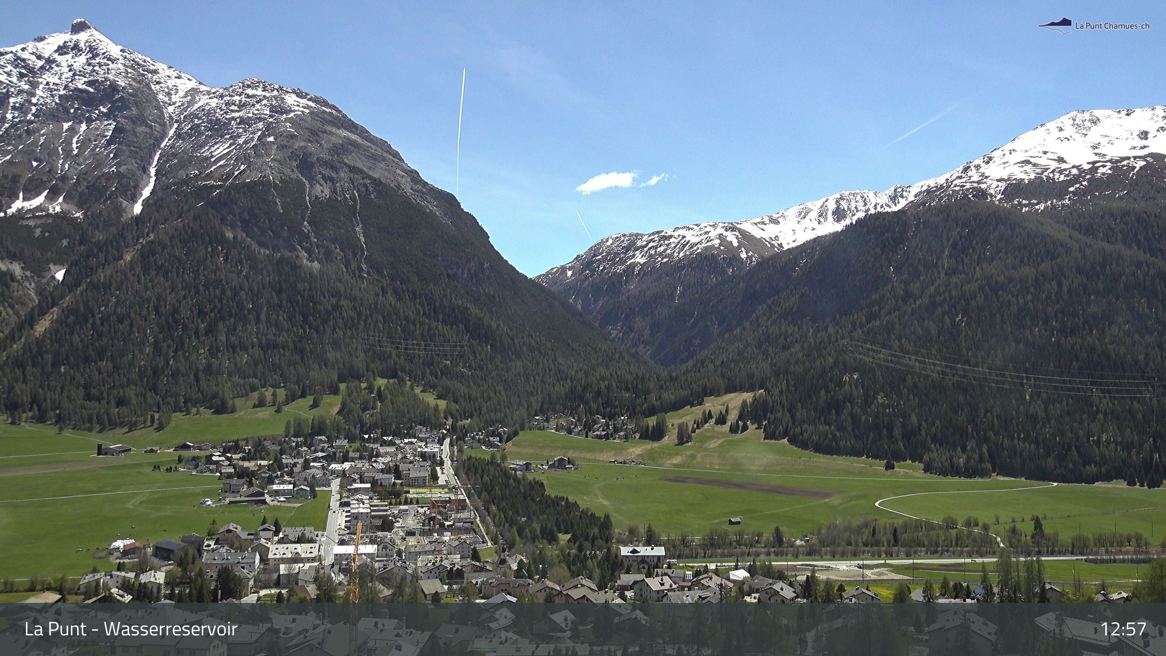 La Punt Chamues-ch: La Punt: Wasserreservoir