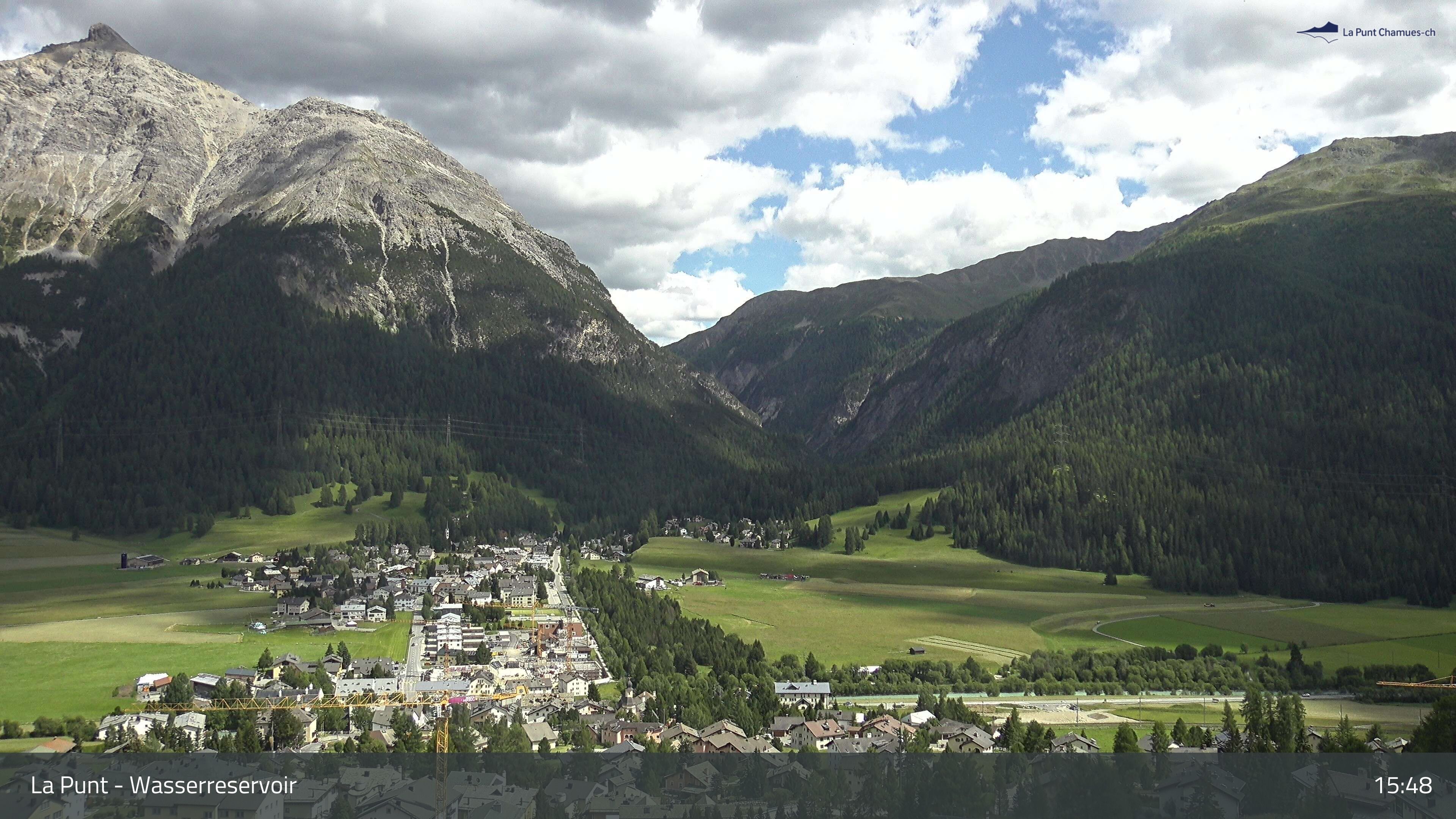 La Punt Chamues-ch: La Punt: Wasserreservoir