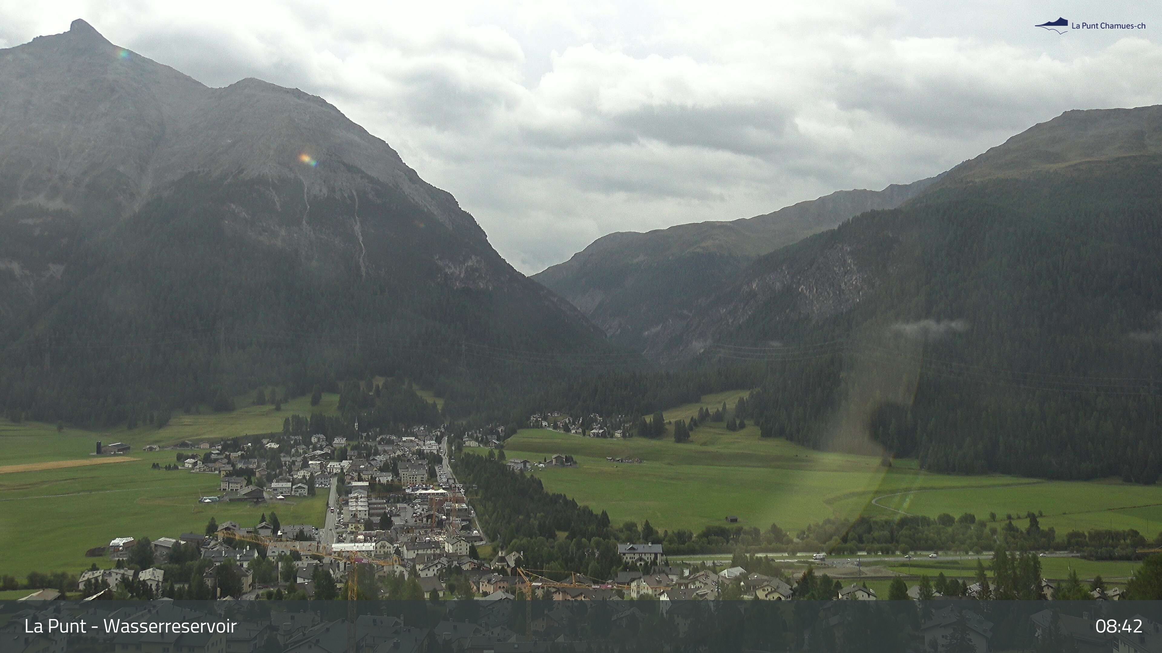 La Punt Chamues-ch: La Punt: Wasserreservoir