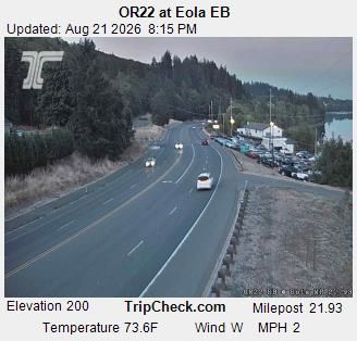 Traffic Cam Eola: ORE22 at - EB